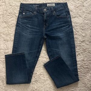 AG Adriano Goldschmied Indigo Boyfriend Jeans